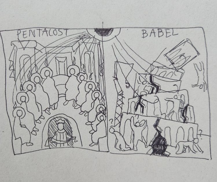 the strong Winds of Pentecost